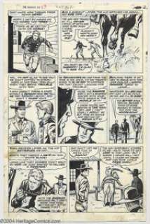 Larry Lieber and Vince Colletta - Rawhide Kid #63, Group of 10 pages Original Art (Marvel, 1968). Pages from two - | Heritage