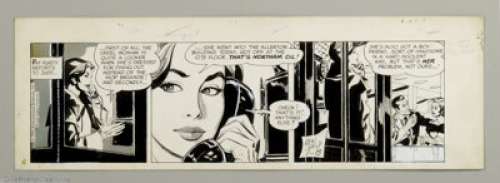 Ken Bald - Judd Saxon Daily Comic Strip Original Art, dated 1-8-59 (King Features Syndicate, 1959). Plenty of - | Heritage