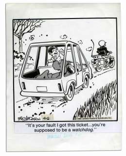 1985 Original ‘‘Marmaduke‘‘ Comic Strip