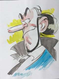 Munuera | Dessin original en couleur  - Zorglub  - type "Hors-Texte" | Catawiki