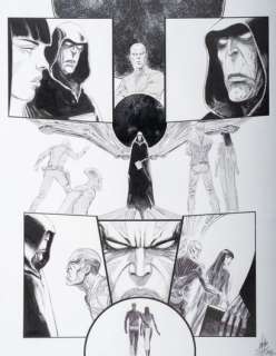 AVRAMOGLOU, Dimitri (1975- 45 ans) - lot 155 - Lone Sloane - Babel P. 22 : 58,4 x 73,8 cm - Encre de chine, gouache blanche, stylo Ã  bille et crayo…