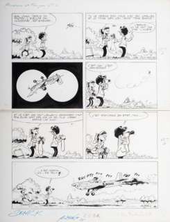 Mittei, Jean Mariette Dit (1932-2001) | Planche Originale Modeste et Pompon par Mitteï. Cette planche reprend les 2 personnages principaux -… | Stanley’s Auction