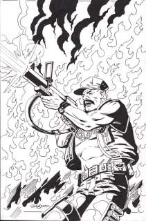 Rod Whigham | Gung Ho Trading Cart Art (G.I. Joe) - Signed | Anthony’s Comic Book Art