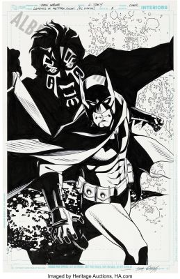 Chris Sprouse | Batman: Legends of the Dark Knight Issue 10 Page Cover | Albert Moy