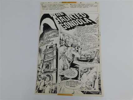 Original Comic Book Art - DC Comics - Ghosts | Bodnars Auction