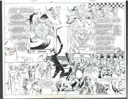 J.H. Williams Mick Gray - ++ outstanding promethea double page spread by j h williams + mick gray issue promethea #12