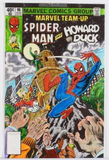 Marvel Comics Marvel Team-Up #96 Color Cover Guide | Bruneau & Co. Auctioneers