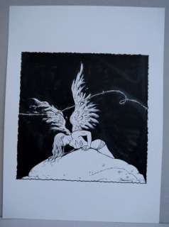 Bosschaert, Jan - Originele illustratie - Gevallen engel | Catawiki