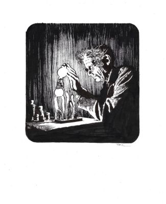 Tom Manning | Let There Be Light | Athenaeum Comic Art