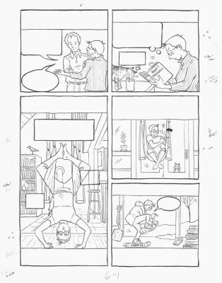 Alison Bechdel | The Secret to Super Human Strength - Pg.99 | Athenaeum Comic Art