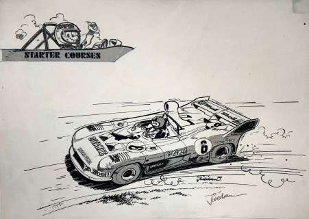 JIDEHEM  - Starter  - Illustration pour la rubrique Starter Courses représentant une [...] | Vermot et Associés