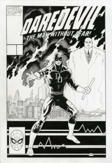 Michael Bair | Michael Bair Daredevil Cover Recreation | Big Wow Art
