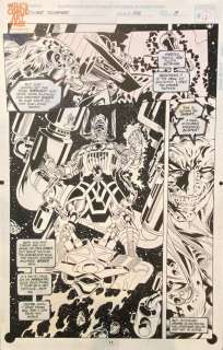 Tom Grindberg Bill Anderson - Silver Surfer 106 Pg 8 (Marvel, 1995) Big Galactus