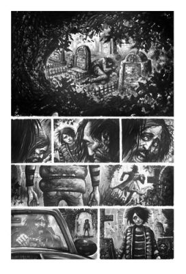 Clint Langley Church of Hell 8p10 Original art 2000AD | eBay US (Buy It Now)