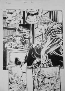 Original Art By Mike Deodato | The Mighty Thor #499  - Page 12 | Catawiki