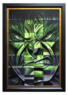 Incredible Hulk Original Painting by Tim Rogerson | Diamond Galleries