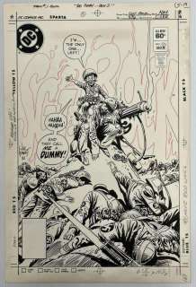 1983 Sgt. Rock #376 Cover Art, Joe Kubert | Weiss Auctions