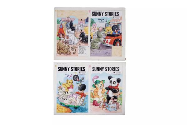 Lot 23 - Artwork for Sunny Stories children’s comic | Anderson & Garland