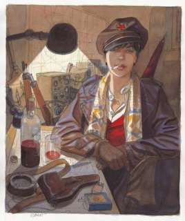 Gibrat | JEAN-PIERRE GIBRAT MATTÉO, Futuropolis La pause, illustration originale réalisée... | Daniel Maghen Enchères