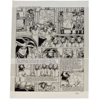 Osi Andre (1958-2021) | Ensemble comprenant quatre planches originales en noir et blanc Napoléon, Tome 3 «La conquête lombarde» – Planche n°3, 50 x... | HVMC