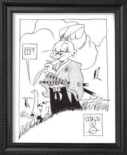 Stan Sakai - Usagi Yojimbo: Bunraku Cover Original Artwork