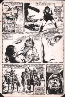 Alfredo Alcala, Ernie Colon - Arak/Son of Thunder #11 P.13 - a Satyr‘s Seduction - 1982