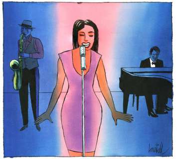 Jacques de Loustal | Blue Pink | JML Arts