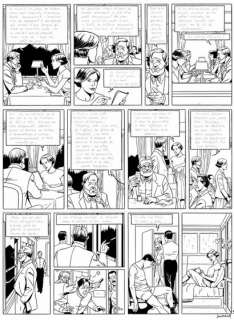 André Juillard | Blake et Mortimer, Le Testament de William S., planche… | Septimus