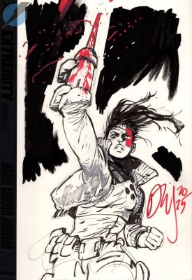 Daniel Warren Johnson - Extremity Issue Artist‘s Edition Page Limited Edition Exclusive