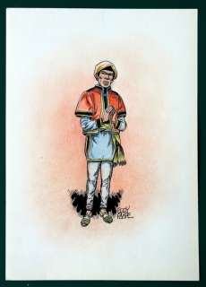 Paape, Eddy - Original illustration in colour | Catawiki