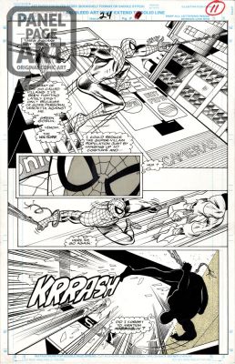 Larry Alexander | Spider-Man 24 Page 9 | Panel Page Art