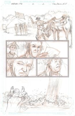 Sean Damien Hill | 1776 Issue 01 Page 02 | ComiConArt