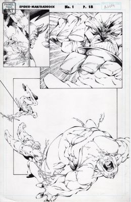 Marat Mychaels | Spider-Man Badrock 1 Page 18 | Panel Page Art