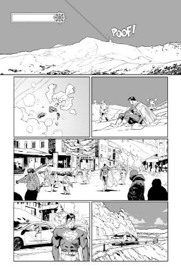 Jorge Jimenez | Superman in Granada Page 01 | ComiConArt