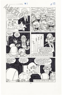 Kyle Baker | Damage Control Issue 1 Page 13 | Albert Moy