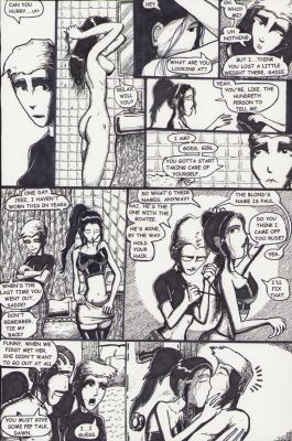 Brien Cardello | Rival #1 Pg. 5 Featuring Naked Babe - Coa Included Issue 1 Page 5 | Anthony’s Comic Book Art
