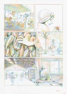 Léonie Bischoff - LÉONIE BISCHOFF – Anaïs Nin – planche originale 16