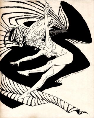 June Brigman, Terry Austin | Cloak & Dagger Pinup (1980S Inked By Terry Austin!) | Romitaman