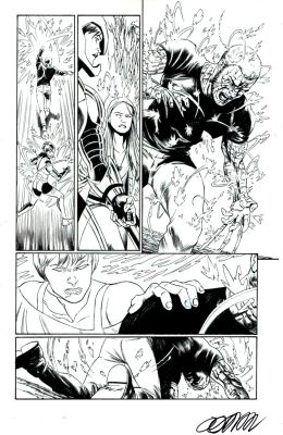 Alvaro Martinez Bueno, John Lucas | Cataclysm: Ultimate X-Men #2 P 18 (X-Men in Great Action!) 2013 | Romitaman