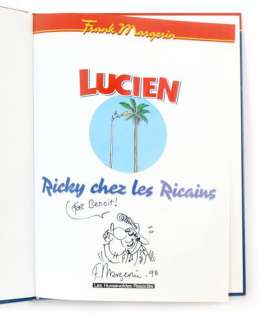 Margerin, Franck | Lucien Les Humanoïdes associées Ricky chez les Ricains... | Cornette de St Cyr