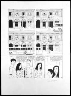 Renaud - Planche originale (p.19) - Jessica Blandy T.14 - Cuba | Catawiki