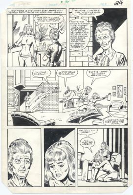 Joe Sinnott Don Perlin | Defenders - Hellcat in Nearly Every Panel Issue 109 Page 24 | Catskill Comics