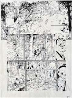 Hub/Okko. Planche originale n°49 du T7 "Le cycle du feu".… | Dagoty