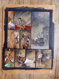 Le Hénanff, Fabrice - Planche originale en couleur direct (p.7) - H.H. Holmes tome 1 - (2006) | Catawiki