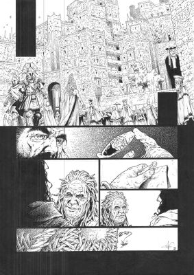 Pellet Philippe | Planche Originale 21 de Sheïd Le piège de Mafate | Galerie Napoléon