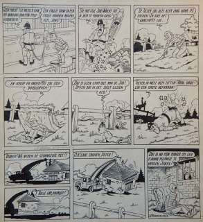 Vandersteen, Willy - Originele pagina - De vrolijke Bengels (1950) | Catawiki