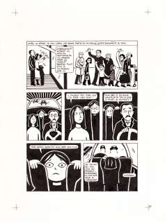 Marjane Satrapi | Persepolis (Original Book Art, page 62) | Sotheby’s