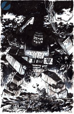 Daniel Warren Johnson | G.I. Joe Issue 6 Page Cover | Felix Comic Art