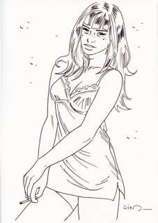 Jim (Terrasson, Thierry) - Original drawing - Marie - One night in Rome | Catawiki