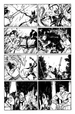 Juan Castro | Batgirl Issue 18 Page 17 | ComiConArt